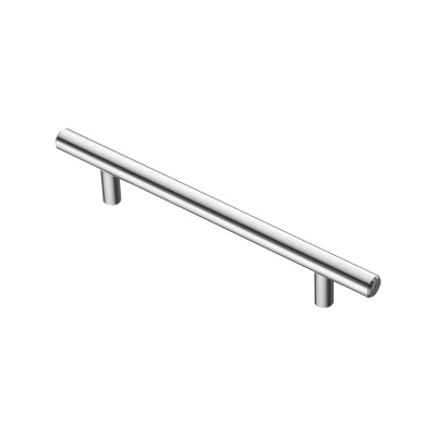 R-3020-128 Ручка-рейлинг 128мм, Д200 Ш12 В32, хром