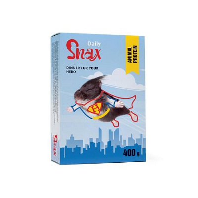 Корм Snax Daily д/хомяков 400 г
