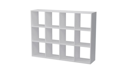 223432 Стеллаж кубо 12К 139х104 белый