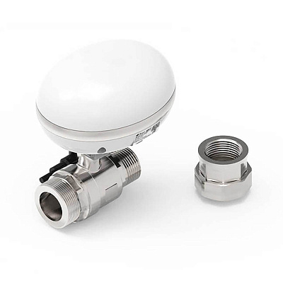 Умный шаровый кран с электроприводом HIPER IoT Valve 1/2