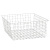 L9530WH(N) Проволочная корзина 555х410х185 белый L9530WH