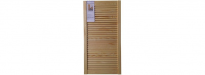 РБ-00001090 Дверь жалюзийная 394х1505х20мм сорт А (хвоя)