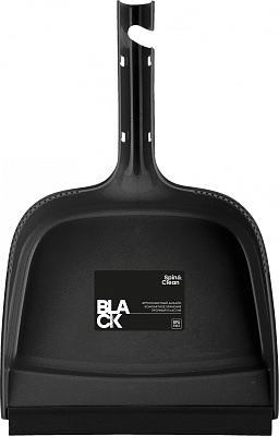 Совок Spin&Clean Black с кромкой