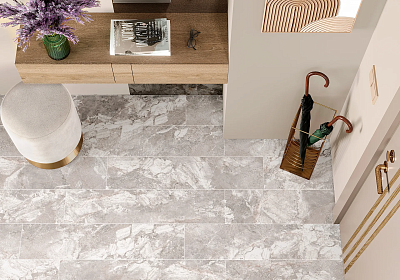 Керамогранит матовый Лендстоун / Landstone 20x90 см. цвет: бежевый, 9 шт. в упак. 1,62 м2