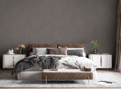 8846-16 Обои флизелиновые Boho фон темно-кричневый 1,06х10,05м1