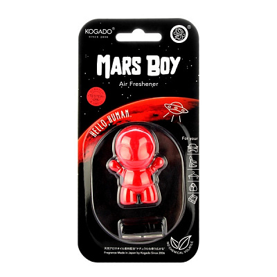 Ароматизатор полимерный Kogado Mars Boy на кондиционер Cherry (Вишня) не марка