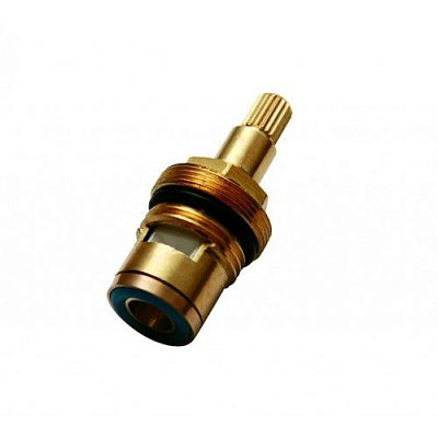 Кран-букса металлокерамическая AQUATTRO 1/2" 24 шлицы на 90º 