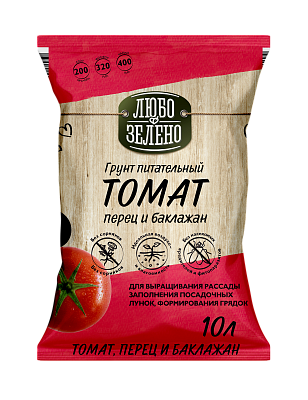 Грунт Томат 10л. ЛЮБО-ЗЕЛЕНО