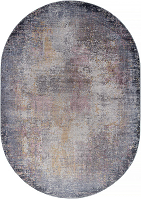 Ковер ZUMMA MERINOS F262, 1,6*2,3, OVAL, PINK