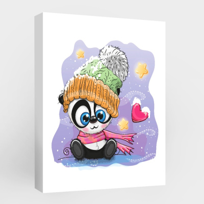 kt45-13221 Картина Панди 40х50 см.