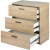 228624 Комод ФриФо 3 ящика 80,0х76,3х46,8 Гикори Джексон1