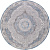 GP-00104825 Ковер ARMINA KARMEN HALI 03880A, 2,4х2,4, DAIRE, BLUE-BLUE