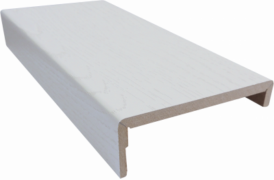 Наличник №1729 К ПВХ Серена светло-серый 2,2 м 100/31