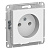 ATN000141 AtlasDesign белый Розетка СП 1м 16А механизм SchE