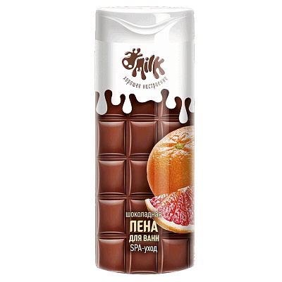 Пена д/ванн Milk Шоколадная SPA-уход с экстрактом апельсина 400мл не марка