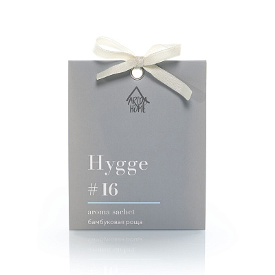 Аромасаше Hygge №16 "Бамбуковая роща" 8х10х1,5см