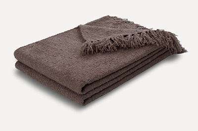 Плед Кадли Brown 130x170 см. цвет: коричневый