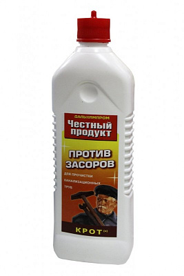 Средство для прочистки труб КРОТ-Н 450 г не марка