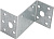 13-0011200 Уголок крепежный Z-образный 45х90х65х2,0 мм оцинк. (1-50) Э