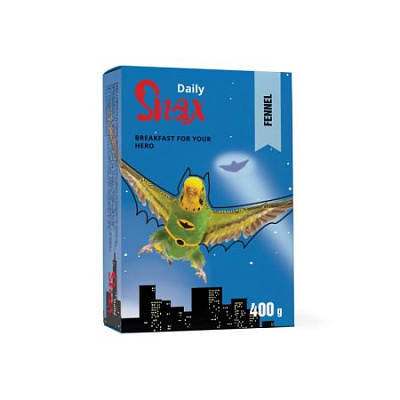 Корм Snax Daily д/волнистых попугаев 400 г