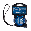 Рулетка "RemoStar" 3мх16мм обрезиненный корпус, усиленная лента, автостоп