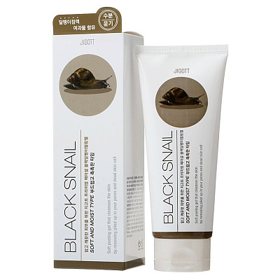Пилинг-гель (скатывающийся) д/лица Black Snail Peeling Gel "Черная улитка" 180мл* не марка