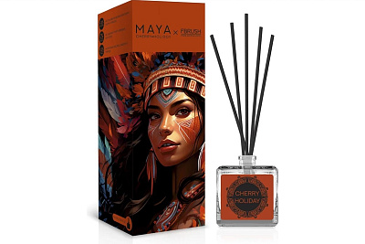  Аромадиффузор MAYA "CHERRY HOLIDAY", вишня, 50 мл не марка