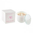 Свеча "Aroma Botanical" "Розовый кварц" 10х10см 2 фитиля с эфф. потрескивания