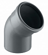 Отвод для внутренней канализации, D 40х45°