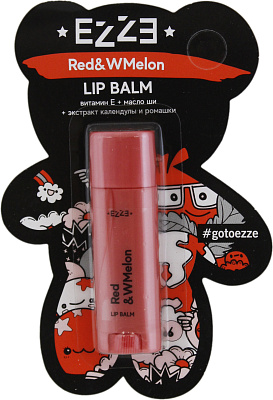 Бальзам для губ EZZE 4,8гр Pink&Strawberry