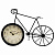 Часы настенные "Велосипед", черный 35х8х26 см