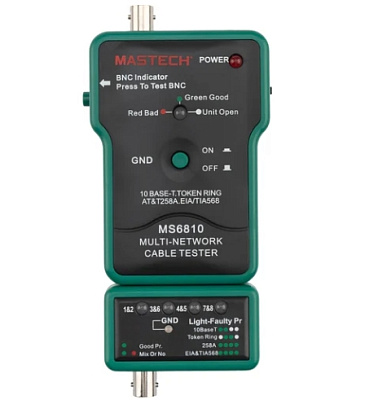 Тестер с генератором сигнала MASTECH MS6810 BNC STP 13-1222