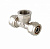 Тройник обжимной 20х1/2", внутренняя резьба, Valtec