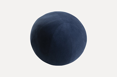 Подушка Винси 30х30х30см Velvet Blue синий
