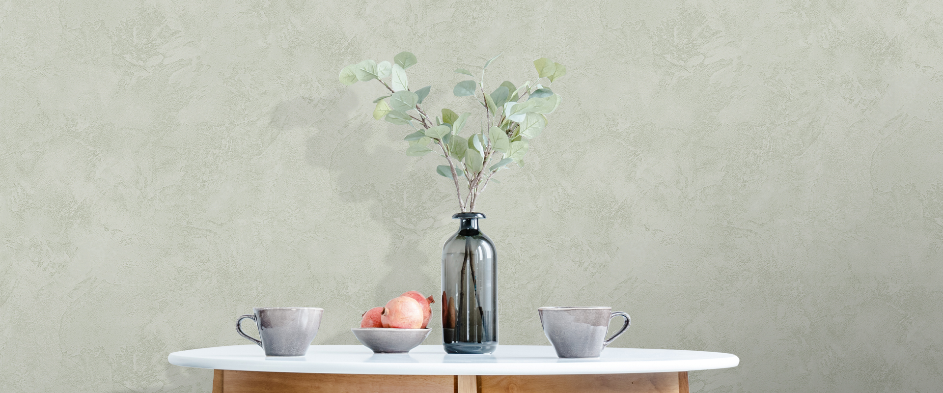 283183 Обои флизелиновые Belissimo, фон зелёный 1,06х10м2