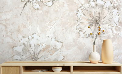 286616 Обои флизелиновые Sonya, мотив бежевый 1,06х10м1