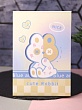 Зеркало "Cute rabbit" yellow