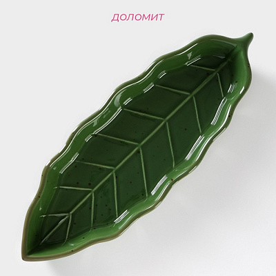 Блюдо сервировочное "Лист" 25x9x2,8 см 