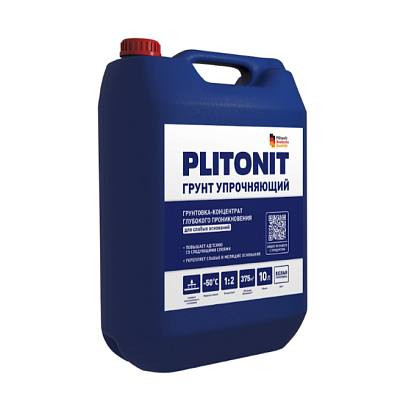 Праймер-концентрат Плитонит Упрочняющий PROFI 10л