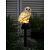 Светильник на солнечной батарее "Полярная белая сова", 45 см, IP33, 5W, 1 LED, Т/БЕЛЫЙ     
