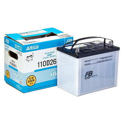 Аккумулятор 110D26L Ёмкость 80 Ah, Пусковой ток 760А FB Altica HIGH-GRADE