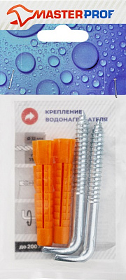 Набор для крепления бойлера универсальный 200 л (шуруп - костыль 10 х 100, 2 шт.), MP