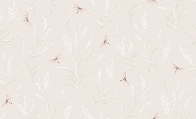 8914-23 Обои флизелиновые Leto мотив бежевый 1,06х10м