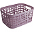М 2618 Корзина ХАОС 22л лавандовый