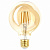 Лампа светодиодная F-LED G95 7W E27 2700К теплый белый  ЭРА (филамент, шар, золото)