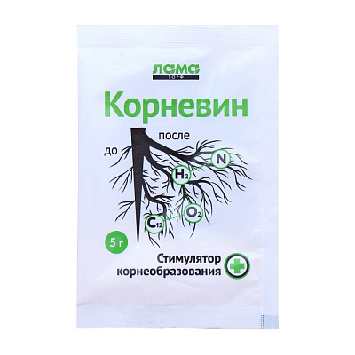 Стимулятор корнеобразования "Корневин" Лама Торф, 5 г 